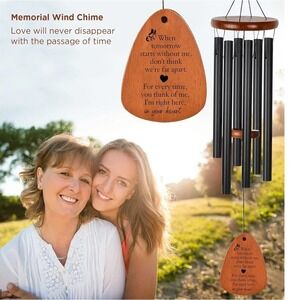 Memorial Wind Chime Sympathy Gift Loss of‎ Loved One Remembrance Bereavement